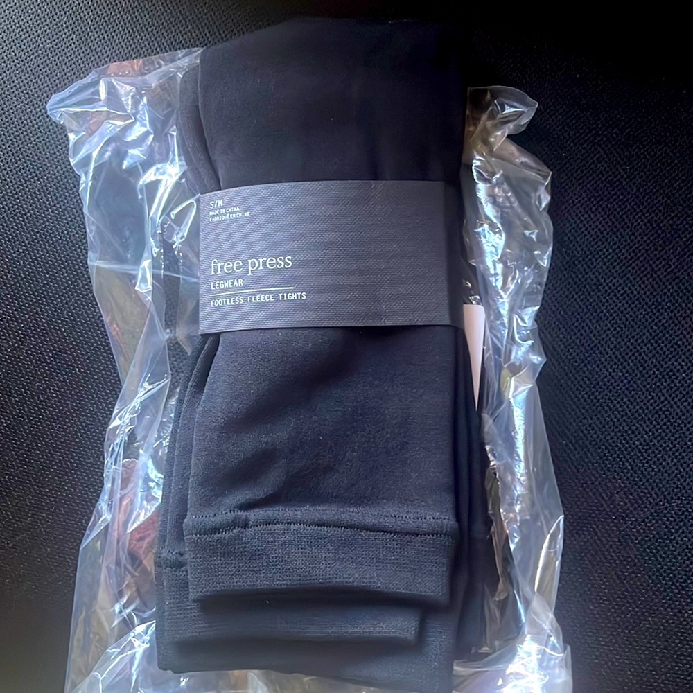 Free Press -Fleece Lined Footless tights